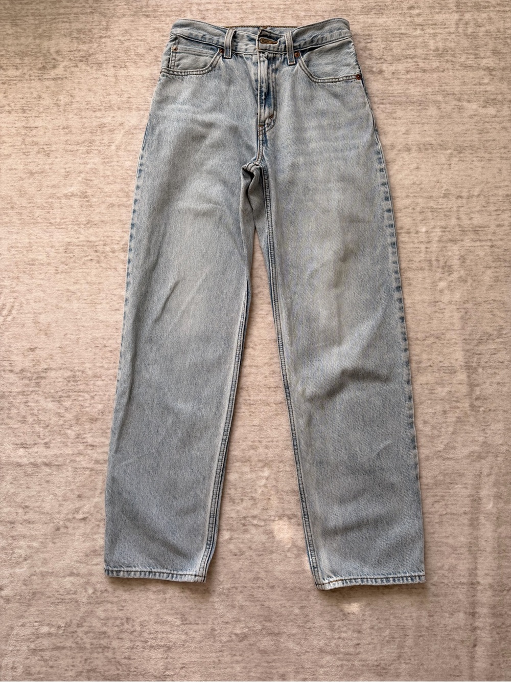 Levi's Light Blue Straight Leg Jeans